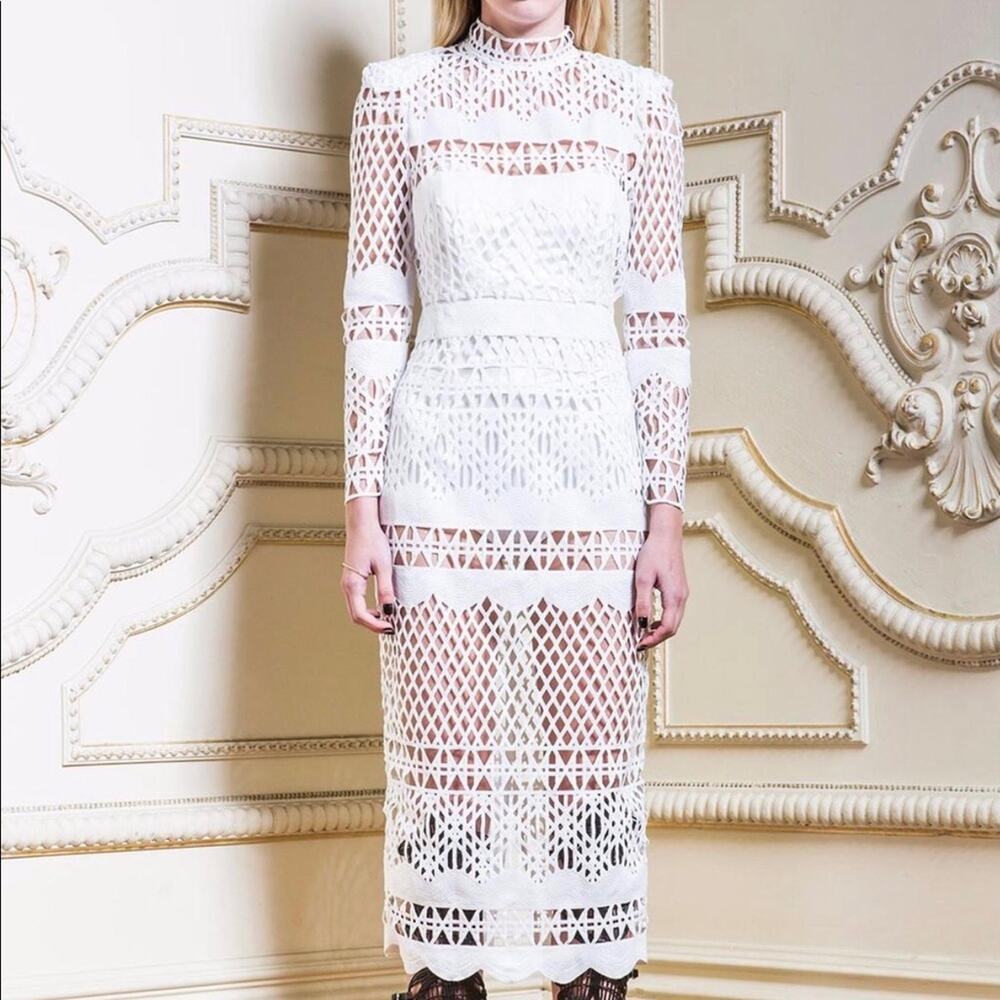 ASILIO  “A Love Like That Dress” Midi Lace Dress